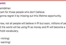 今天pi管理员说话太厉害了，一生只需要有pi币就足矣_派想网