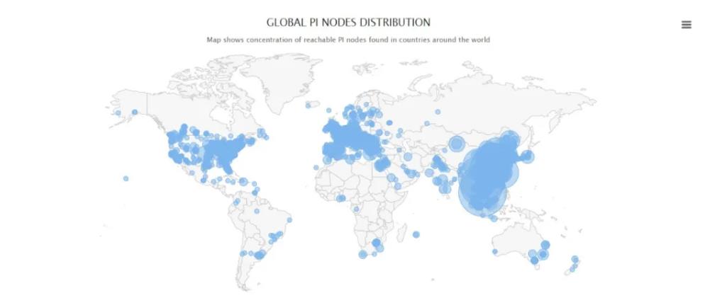 （全球节点分布图）