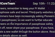 就在今天！核心团队特别提醒钱包5大注意事项！首次公布kyc具体细节，年底主网已经势在必得了！_派想网