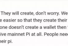 紧急！尼古拉斯：Pi最后一次创建钱包机会,没有创建将不会过渡到主网！ 不然三年的心血将付之东流！_派想网