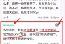 KYC最新进展!pi核心团队新方案测试正在进行!_派想网