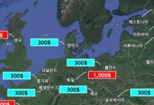 在韩派友共识分布图,最低竟然也有300$!_派想网
