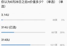 一则投票反应大家的共识:3140U占66%!_派想网