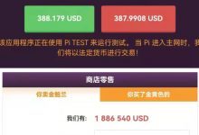 一币387美金?Pi Coin Dex 持续稳步上升中_派想网