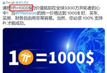 1π=1000$,请铭记全球共识价,达到这个价格你就成功了!_派想网