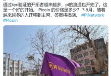 通过kyc验证的开拓者越来越多,pi的流通也开始了_派想网