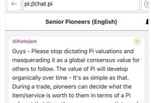 Pi网络核心团队成员和版主公开表示“GCV”是一个荒谬的骗局_派想网