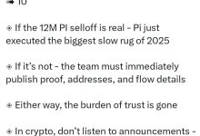 核心团队遭遇信任危机:Pi Network“抛售指控”背后的真相与拷问_派想网