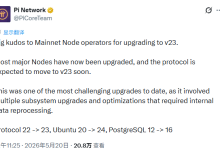 Pi Network完成v23关键升级：为什么这次节点更新被称为“最难升级之一”？_派想网