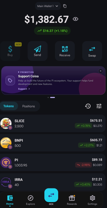 Pi DEX 的潜在定价机制